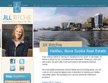 Tablet Screenshot of jillritchie.ca